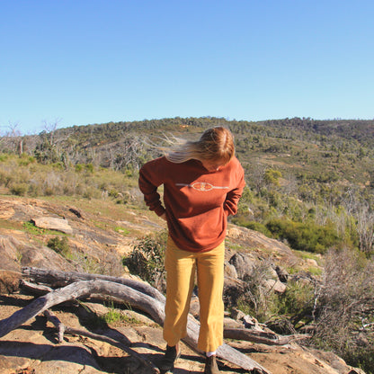 'Gone West' jumper (Red Rock)