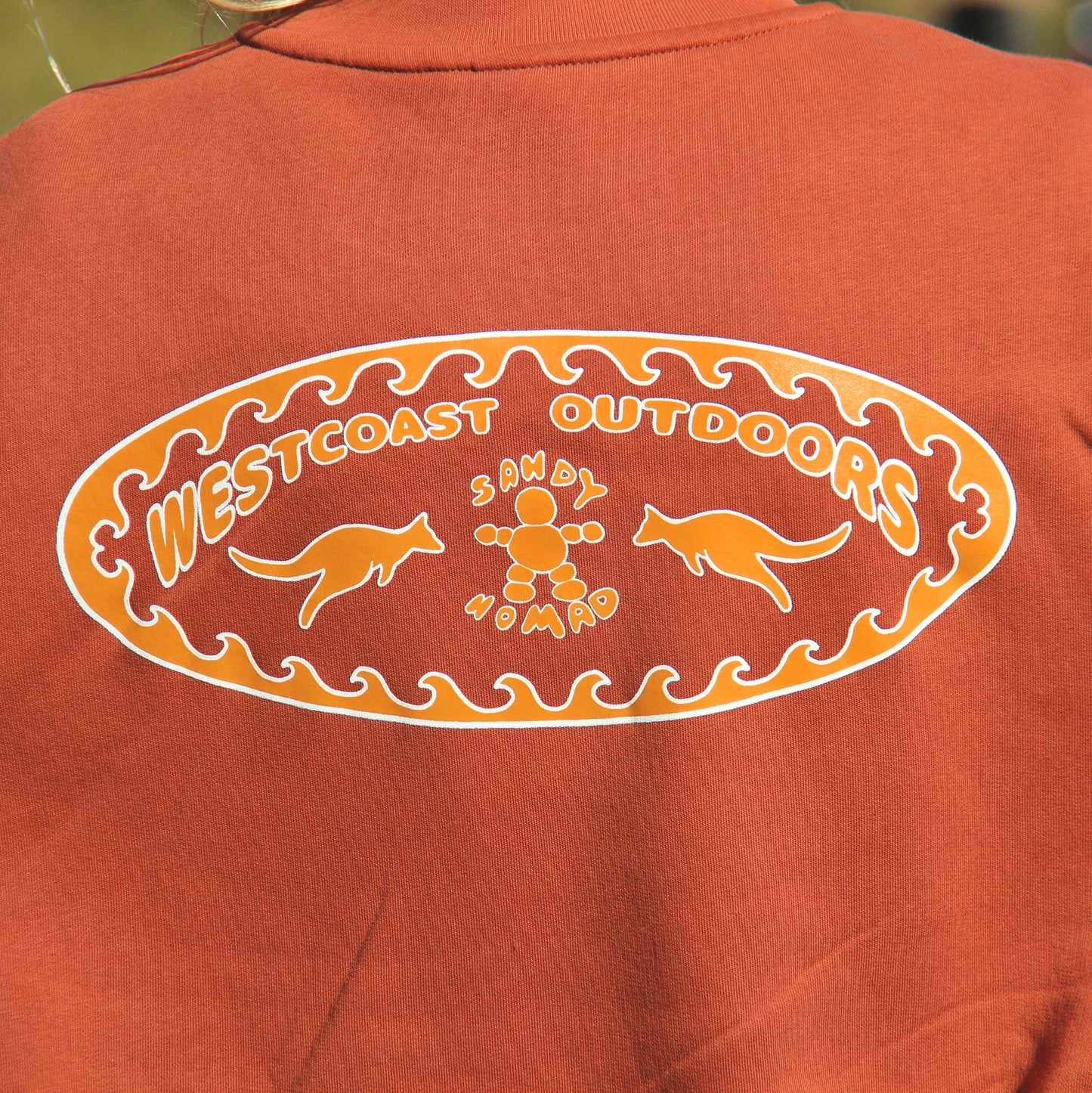 'Gone West' jumper (Red Rock)