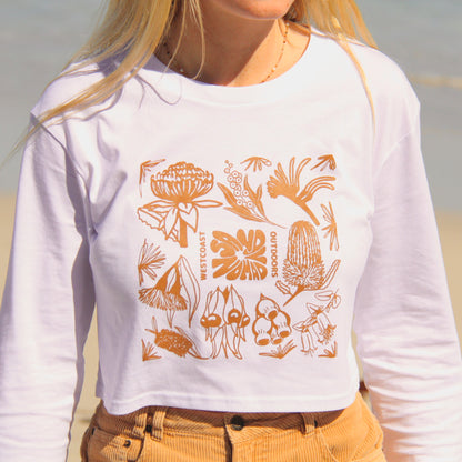 ‘Flora’ long sleeve tee