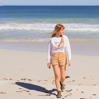 ‘Flora’ long sleeve tee