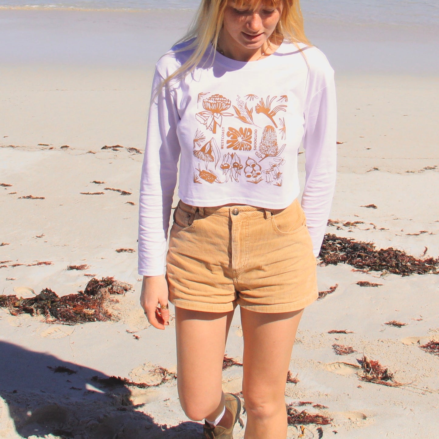 ‘Flora’ long sleeve tee