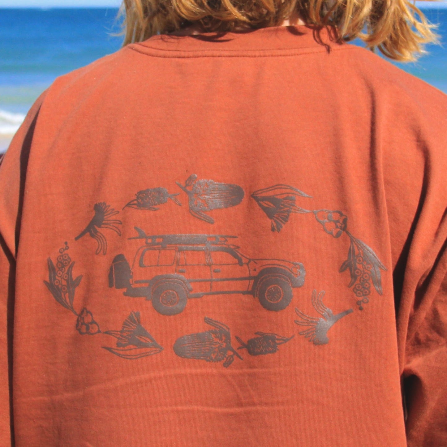 ‘Cruisy’ long sleeve tee