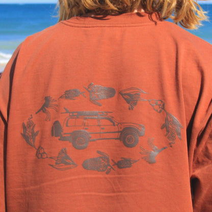 ‘Cruisy’ long sleeve tee