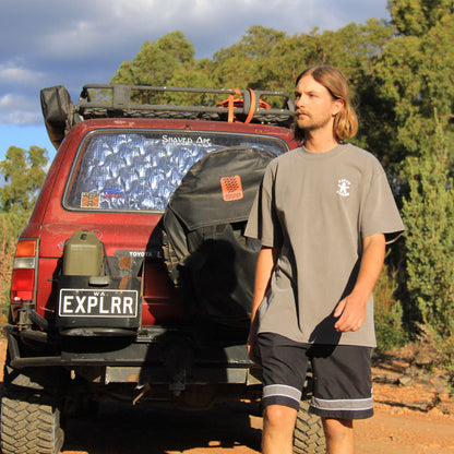'Off Track' tee (grey)